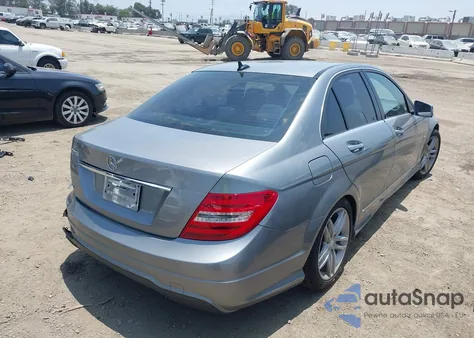 2012 Mercedes-Benz C 250 Luxury/Sport from USA, damaged, VIN WDDGF4HBXCA622457
